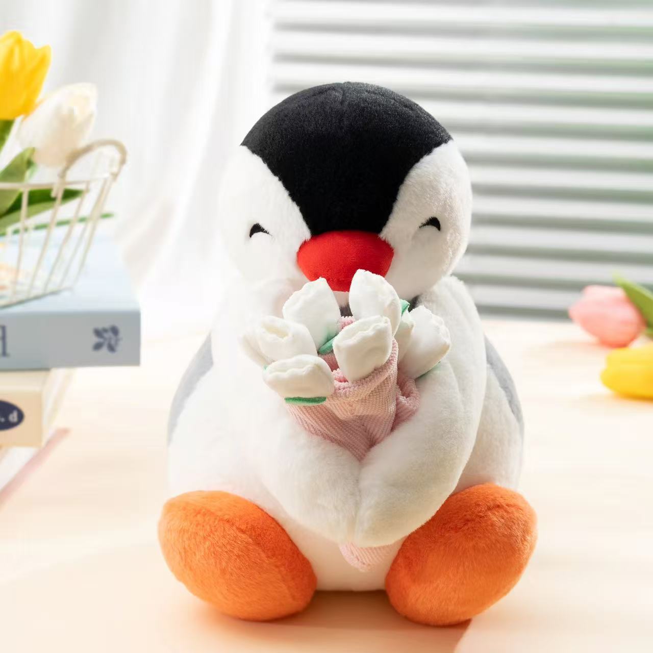 Penguin dolls, star people, crying kids, plush toys wholesale, cute and soft children's gifts Application Scenario