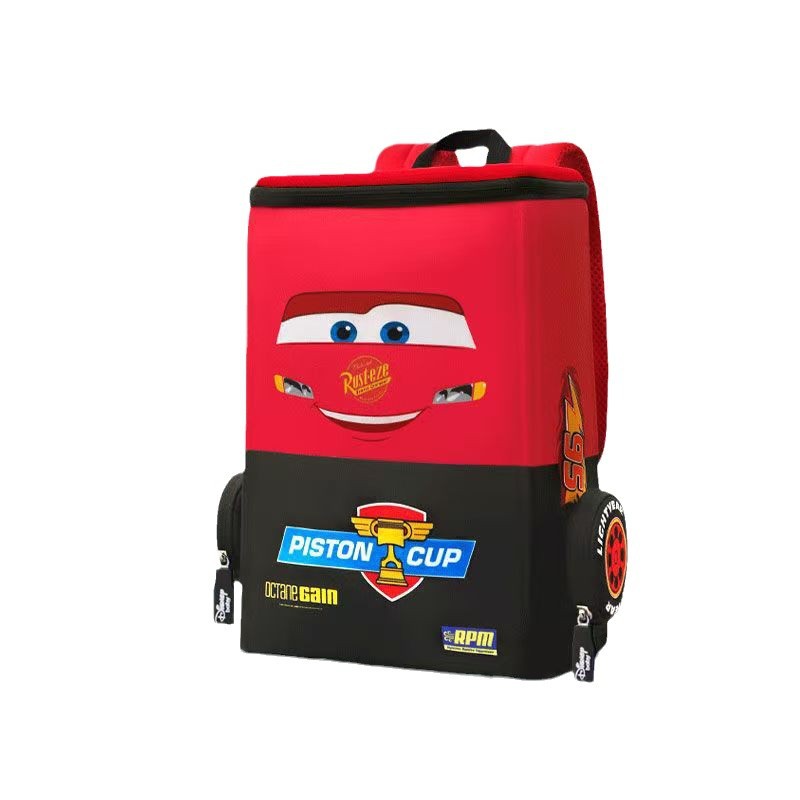 Square anti-wandering backpack for baby kindergarten light children schoolbag 1-3-6 years old for boys and girls Item Picture
