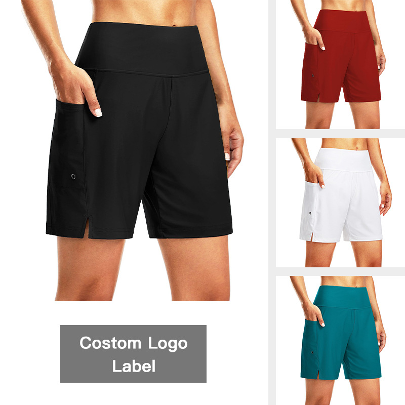Cross-border foreign trade summer women's shorts, casual sports loose, Bata casual shorts, fitness running capri pants