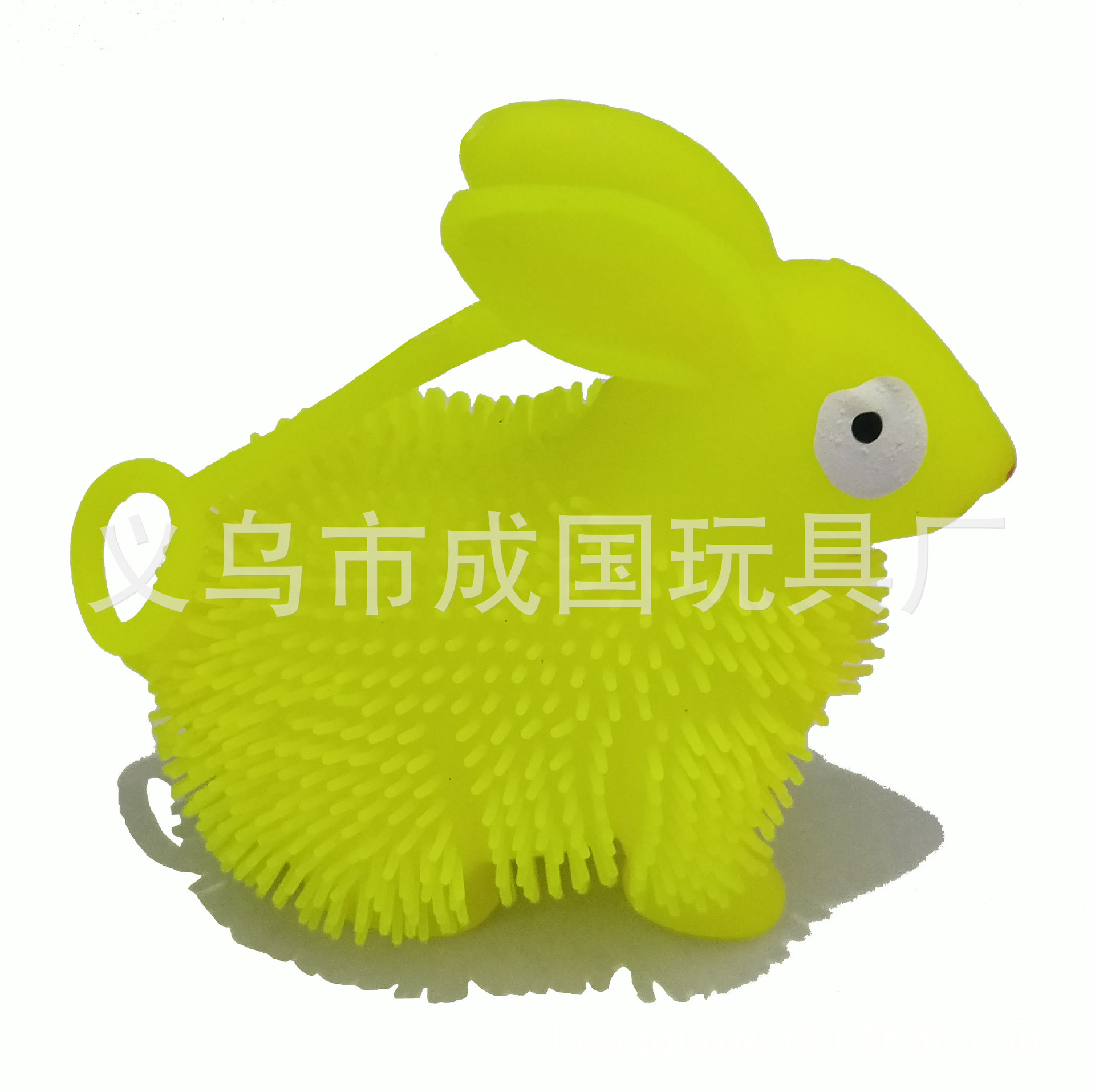 【卡通毛毛球】现货供应兔子儿童互动TRP闪光设计闪光玩具细节图