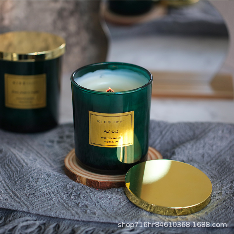 木盖玻璃罐/玻璃罐/食品级食用油塑料瓶/木质密封盖/木盖玻璃杯细节图