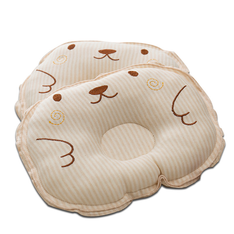 睡眠抱枕/跨境电商婴儿用品/婴儿头型枕白底实物图