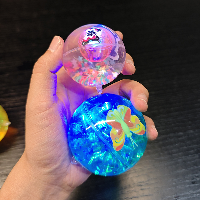 悬浮球儿童/匹克球模具/闪光玩具/扔投/户外细节图