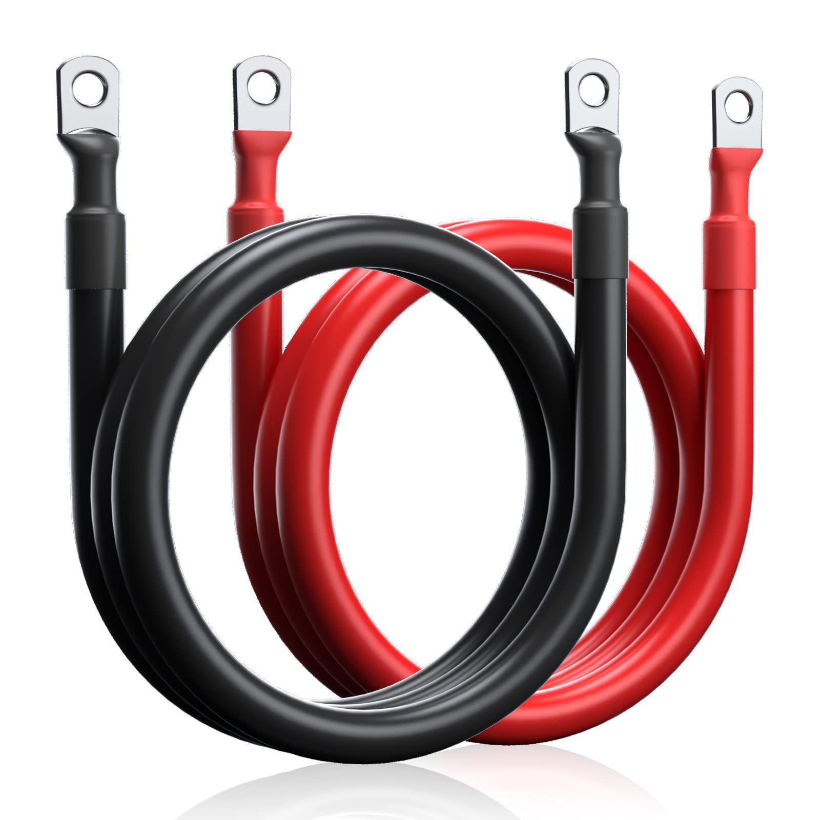 25/35 square red and black photovoltaic cable, car battery connection wire, series wire, battery terminal connection wire Specification image