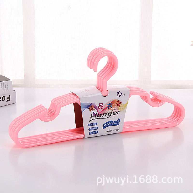塑料无痕防滑衣架子超市商场热卖成人衣撑子家居学生宿舍衣挂详情图3