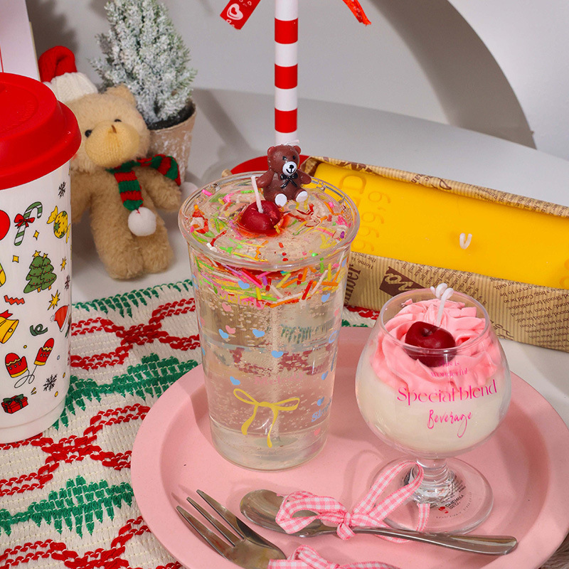 Creative and cute shaped candle blind box birthday gifts, DIY handmade fragrance and aromatherapy candles wholesale details Picture