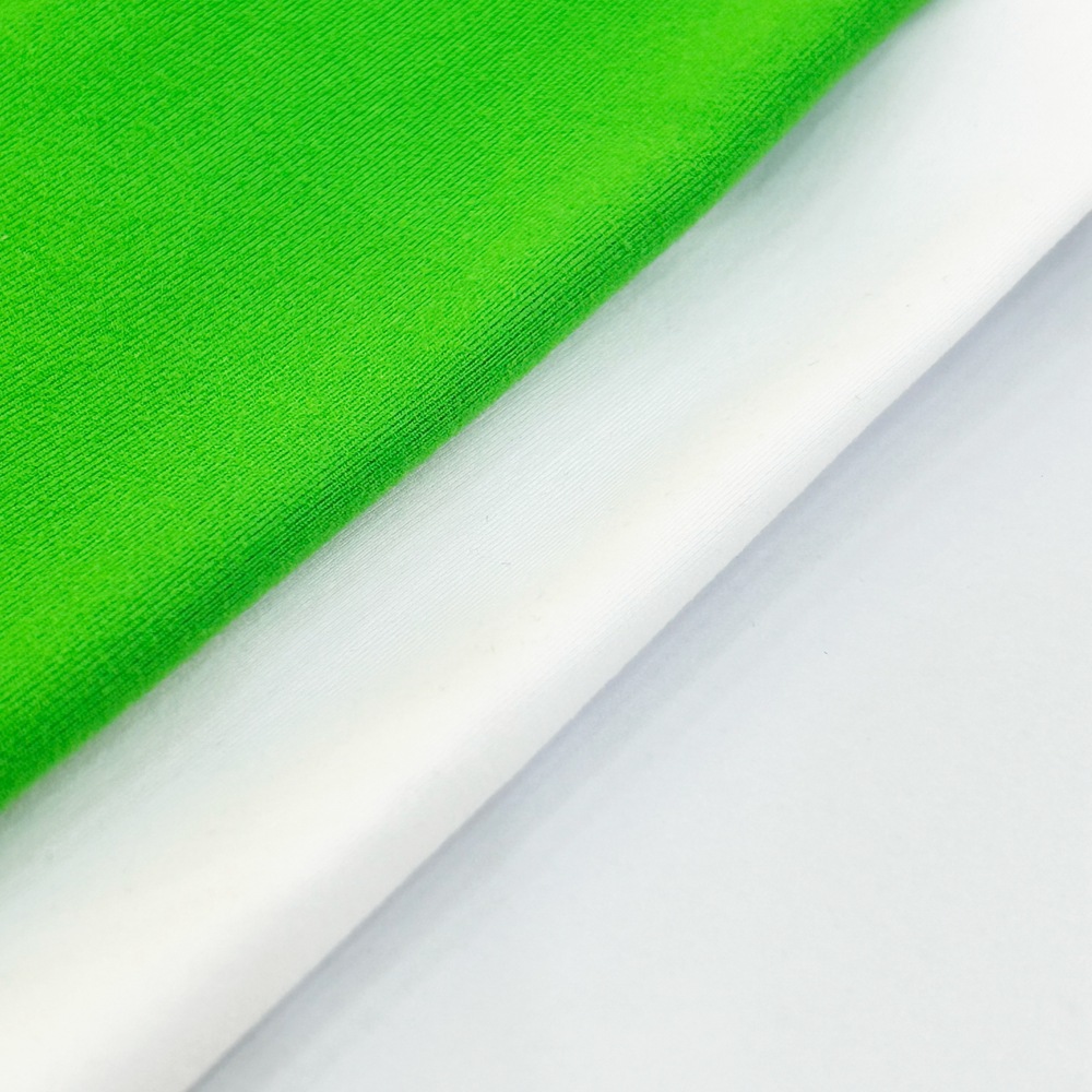 75D210g牛奶丝双面磨毛涤氨弹力棉感卫衣休闲运动服装面料