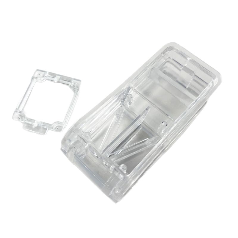 Portable transparent plastic medicine boxes, medicine slicers, medicine slicers, medicine storage boxes and dispensing boxes exclusively for foreign trade Item Picture