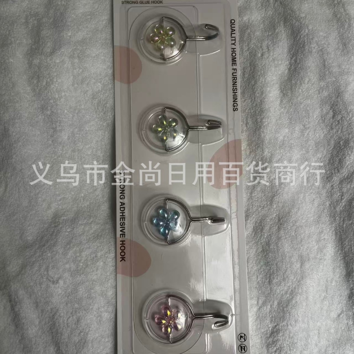 Seamless long link hook, strong no-drilling load-bearing adhesive hook, cute wall, kitchen, dormitory, door and back adhesive hook, seamless hook Specification image