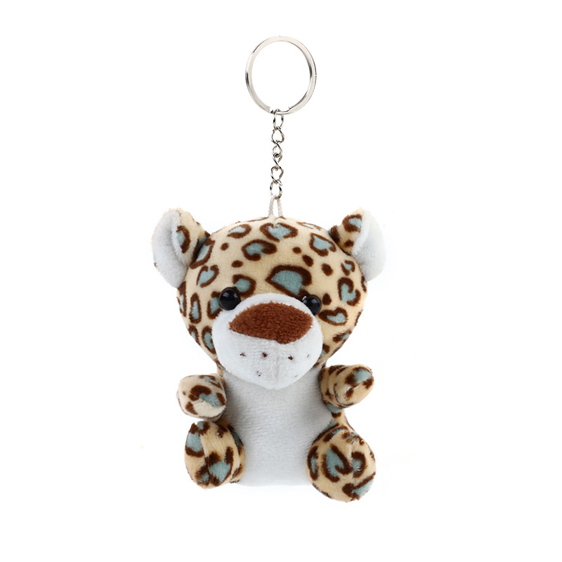 Wholesale of cross-border forest and jungle animal pendants, cartoon dolls, plush toys, backpacks, car keychains and dolls Item Picture
