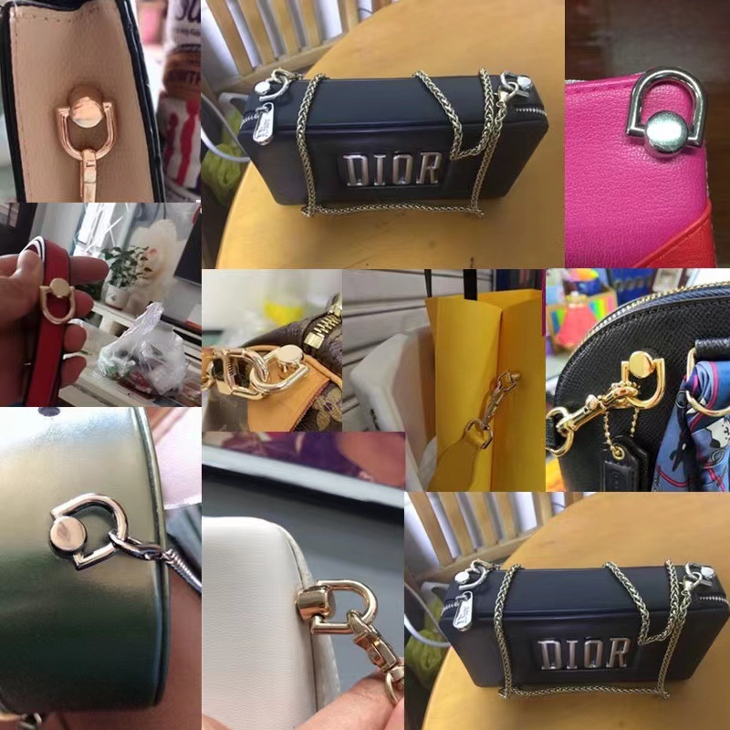 Factory wholesale of diy bags with rings and Shangtou pacifier nail buckles, modified luggage accessories, pull rings and buckles Application Scenario