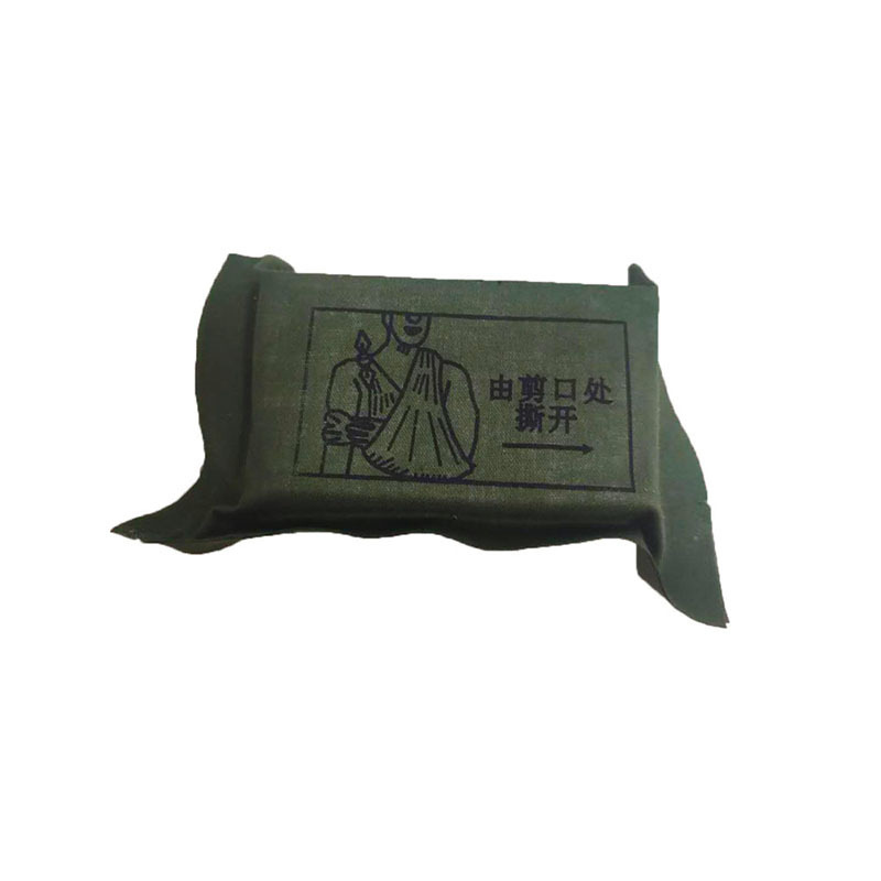 Factory direct sales training 82-type triangular bandage first aid kit, Jihua compressed bandage outdoor portable training triangular bandage kit Item Picture