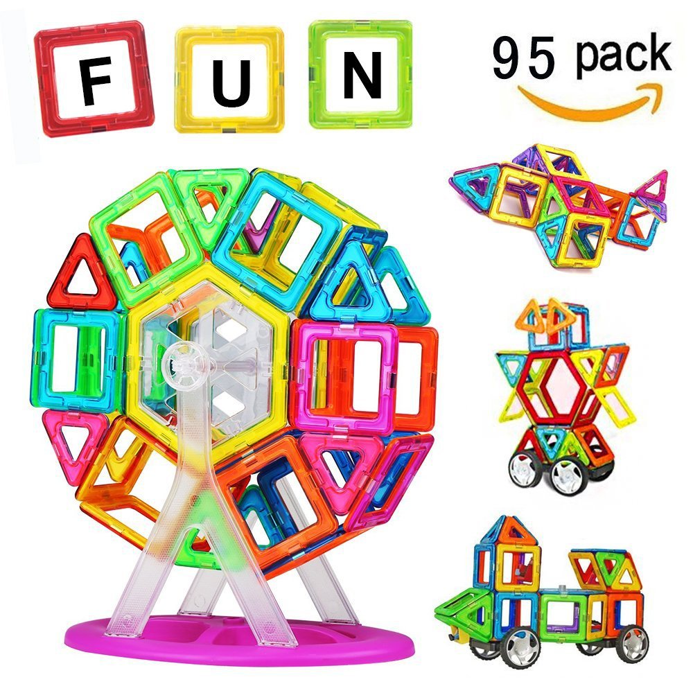 磁力片/磁力球/磁力积木实物图