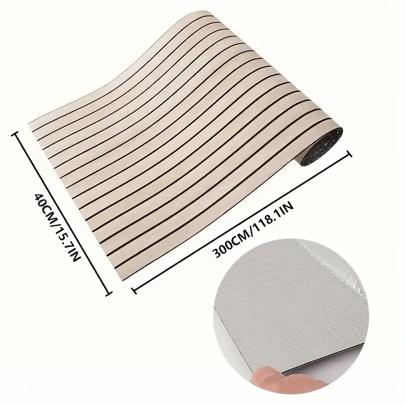 Cross-border factory imitation grille wood grain self-adhesive wall stickers three-dimensional groove stickers wall decoration wallpaper wood veneer wallpaper Item Picture