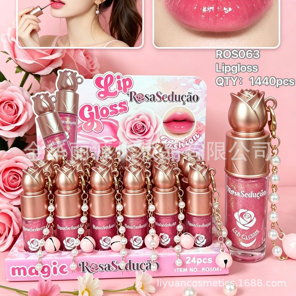 GLOSS LABIAL Honey Lip Oil Chocolate Lip Gloss Brazilian LIPSTICK Fruit Banana Lip Gloss Strawberry Lipstick Beauty Cosmetics South American Makeup Lipstick Lipstick Application Scenario