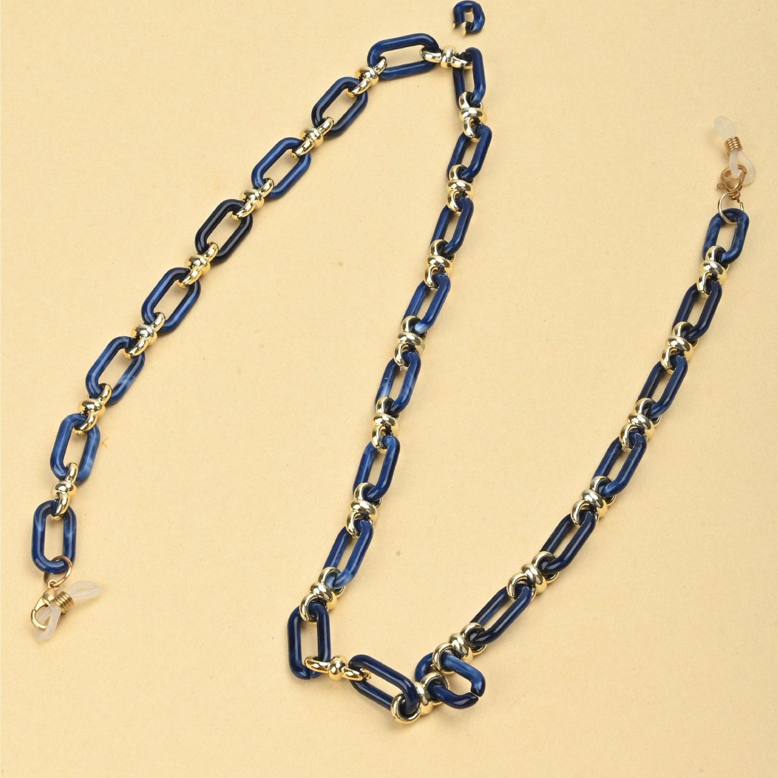 Wholesale of new acrylic eyeglass chains, extension chains, dual-purpose anti-loss necklaces, and acrylic eyeglass mask chains for foreign trade details Picture