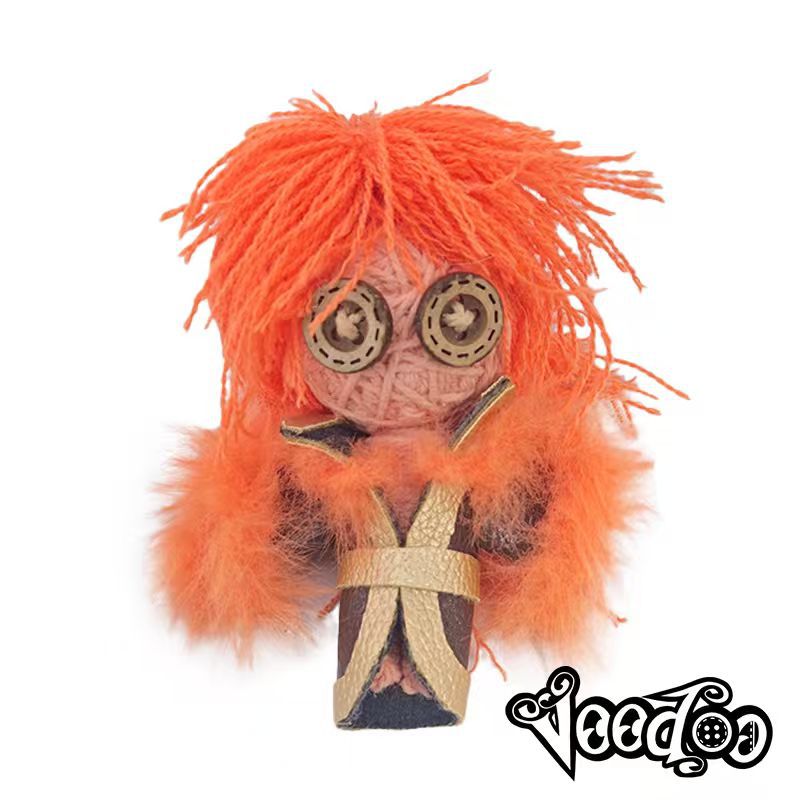 The Apostle Original fifth series cotton thread doll, Fudu Doll, is a pure handcrafted exquisite decorative item for export