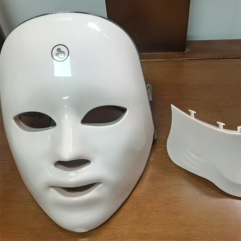 shanilak Cross-border best-selling rechargeable touch color light Mask Device, LED seven-color beauty mask, spectrometer beauty device details Picture