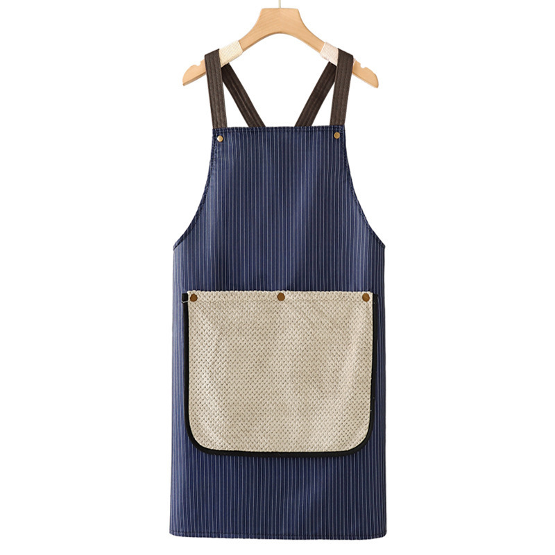 Detachable thickened hand towel apron, waterproof and oil-resistant, 2025 new style, young and high-end home kitchen for both men and women Item Picture