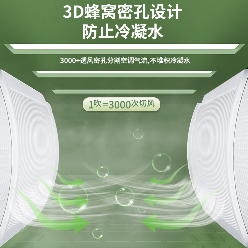 Air conditioner windscreen, anti-direct blowing cold air outlet curtain baffle, wall-mounted air deflector, universal wall-mounted unit, no installation required Application Scenario