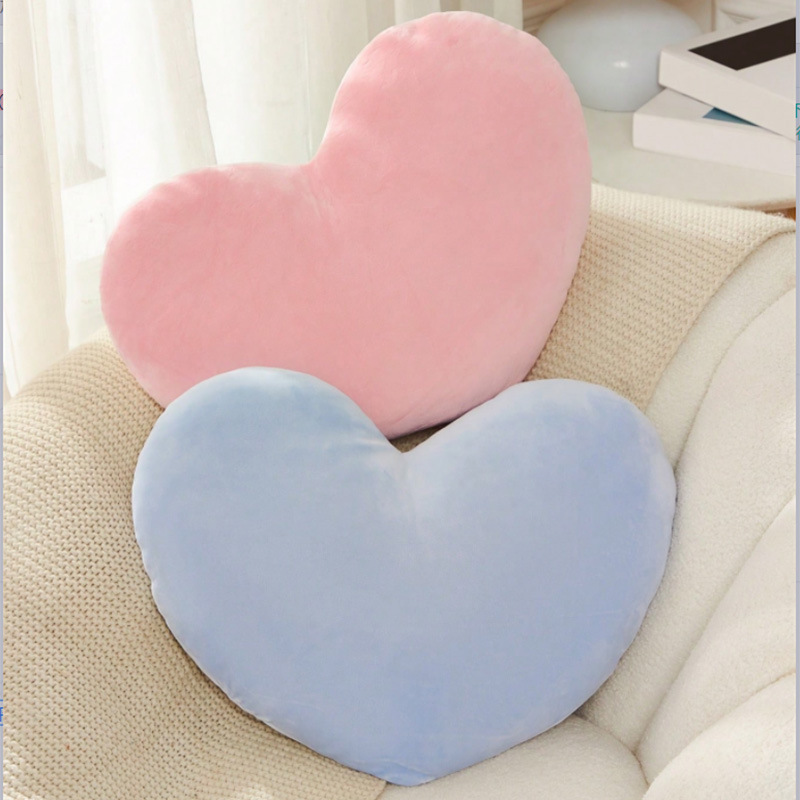 Cute heart-shaped cushions, plush sofa cushions, bed cushions, nap backrest cushions, car seat cushions Specification image