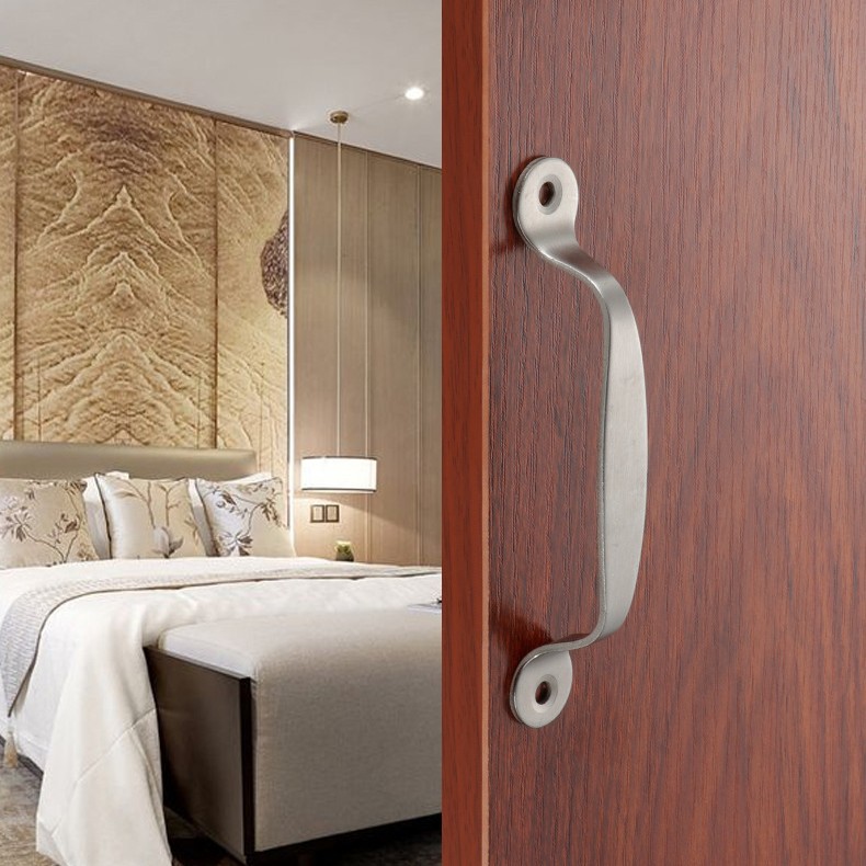 Round-head stainless steel handle, thickened handle, wardrobe door, cabinet drawer, solid cutting board, chopping board, steamer handle Specification image