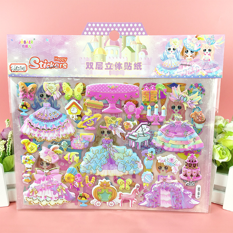 创意贴纸实物图