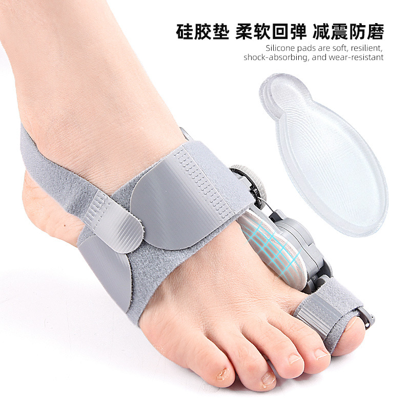 Thumb eversion orthosis, big foot bone protrusion overlapping toe separator, day and night adjustable knob orthosis details Picture