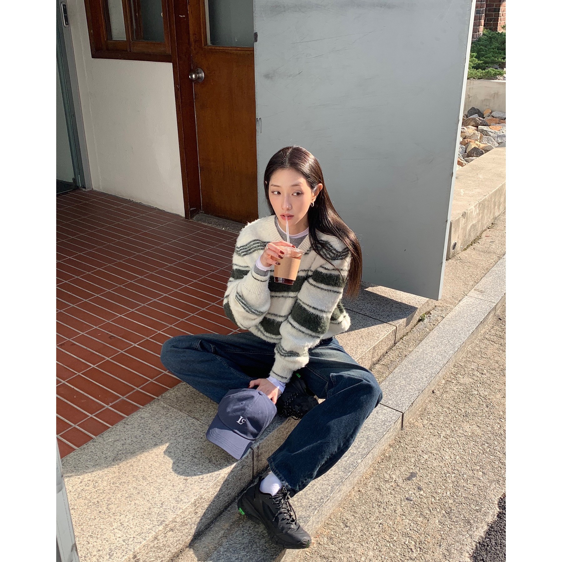 女式牛仔裤实物图