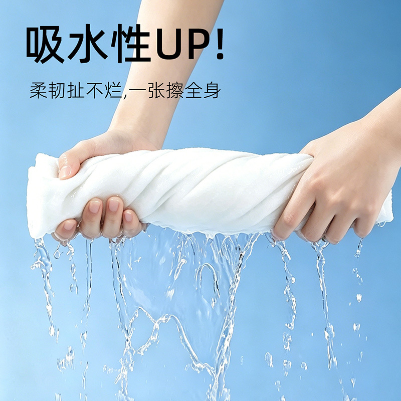 Disposable bath towels, travel individual packaging, compressed towels, enlarged and thickened, essential items for hotel and tourism, large size Application Scenario