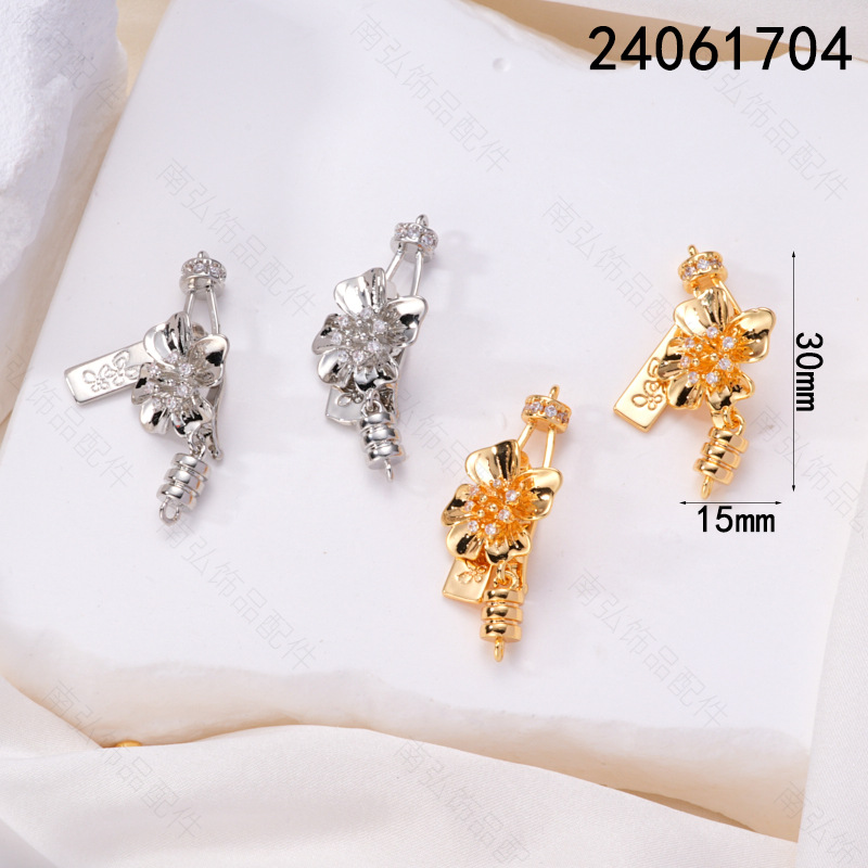 Pearl necklace buckle, lobster buckle, end connection buckle, hook buckle, sweater chain, detachable buckle, diy jewelry accessories
