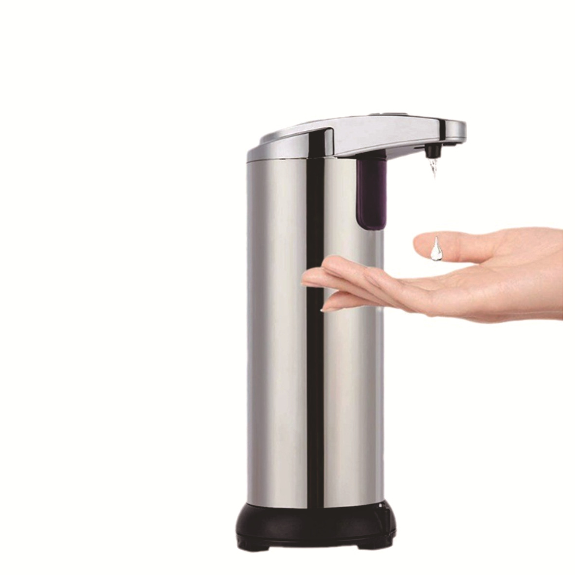Cross-border manufacturers supply the second-generation stainless steel induction soap dispenser with automatic liquid dispensing for washing mobile phones details Picture