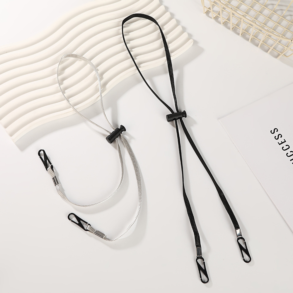 简约5mm防风绳可调节遮阳草帽渔夫帽防风绳挂脖防丢帽带专用绳细节图