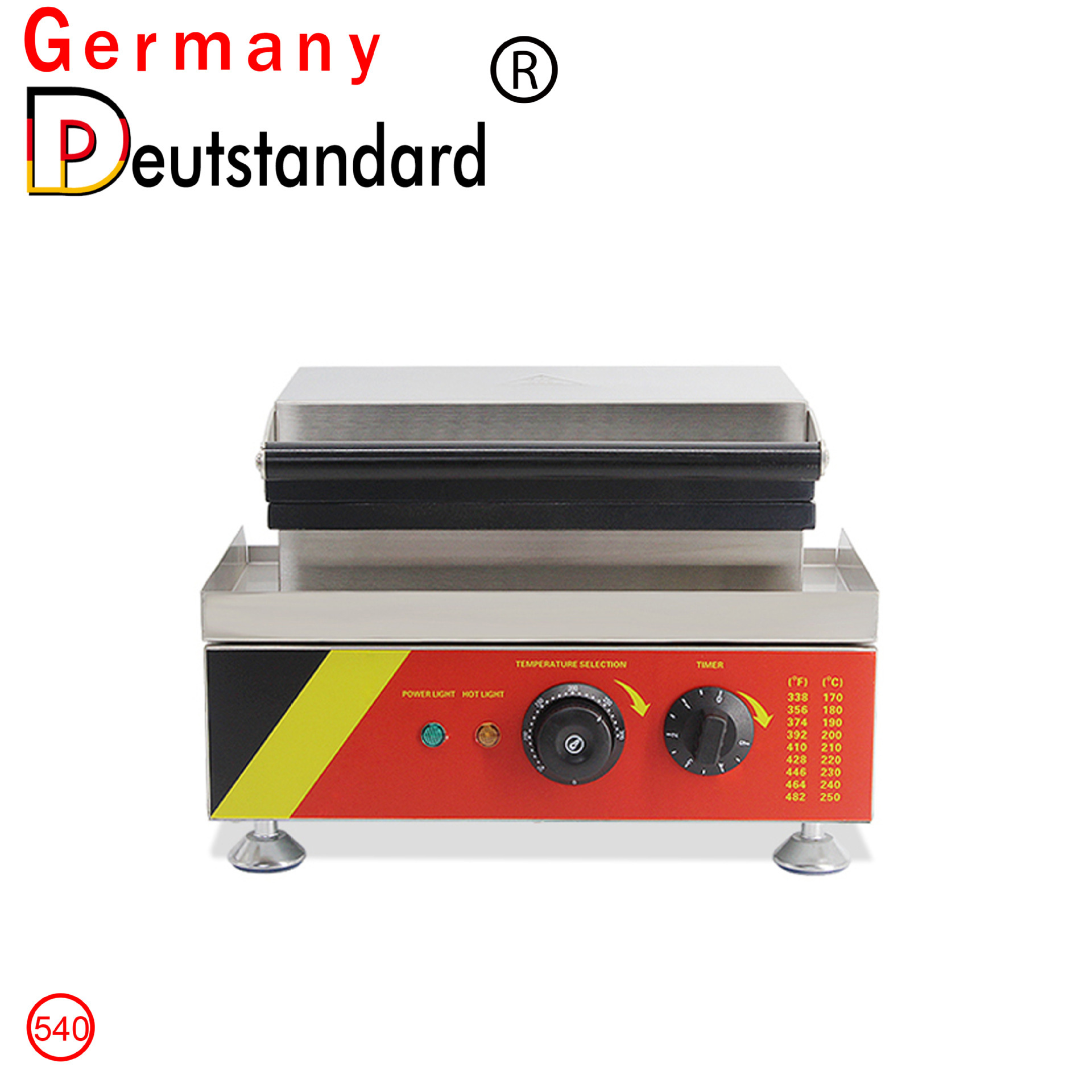 Direct sales from the manufacturer of commercial plum blossom pancake waffle machines, dessert shops, and plum blossom-shaped pancake ovens for snacks Specification image