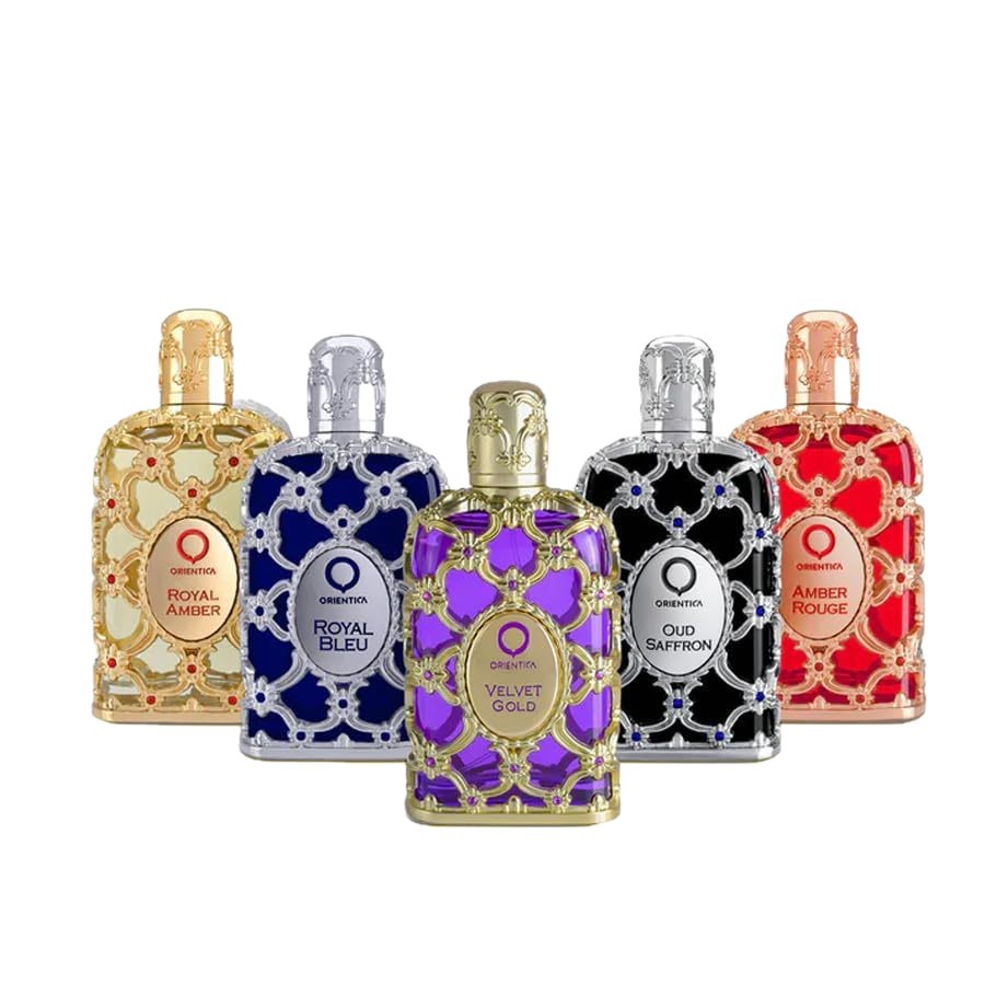 跨境爆款 Orientica Royal Amber for Women皇家琥珀胭脂 80ML白底实物图