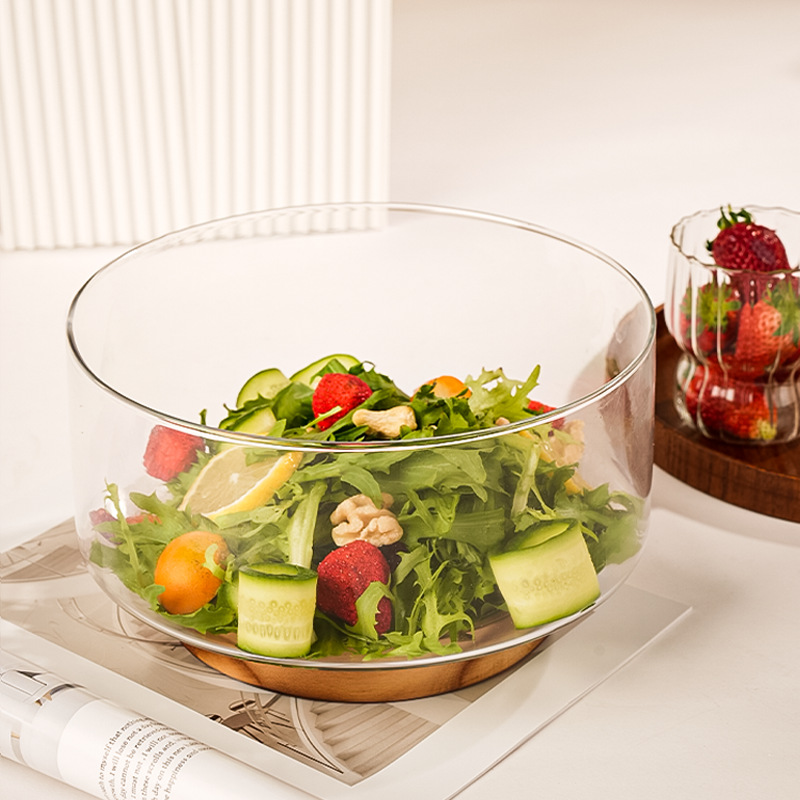 玻璃沙拉碗/六寸碗/白玉瓷碗/陶瓷碗/密胺细节图
