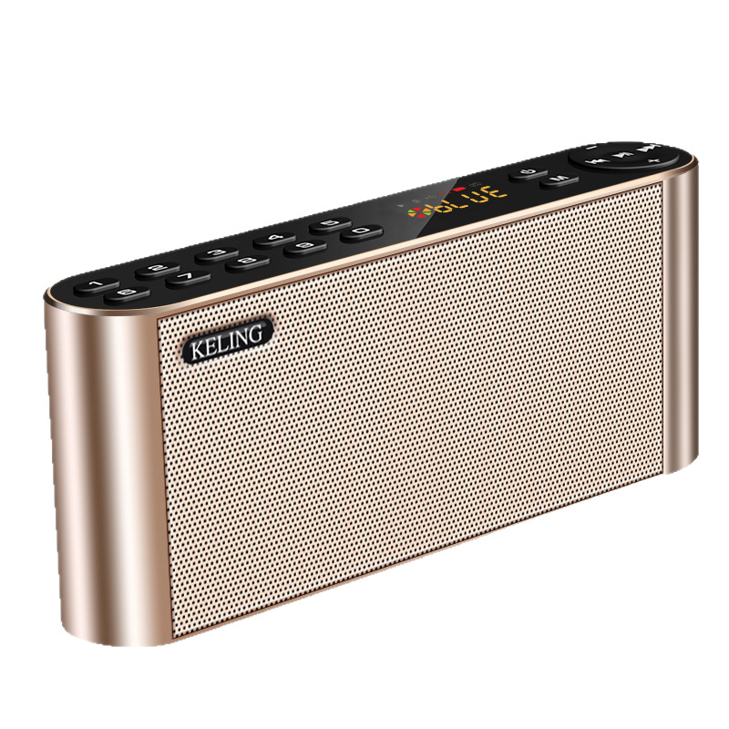 Kelin dual-speaker wireless radio Bluetooth speaker, high-volume outdoor portable home card speaker, subwoofer Item Picture