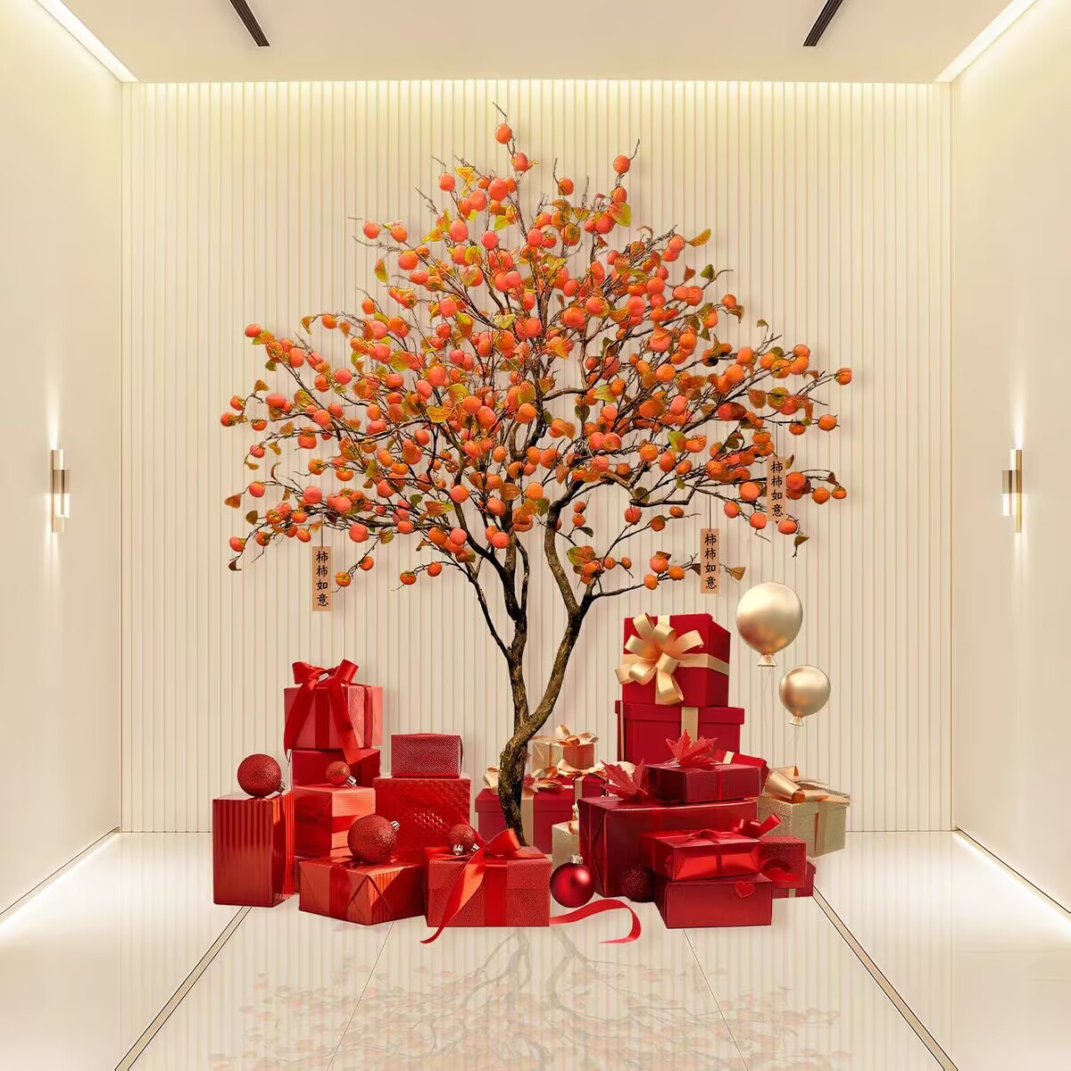 仿真榕树枝/植物仿真树/人造花大的/人造仿真树细节图