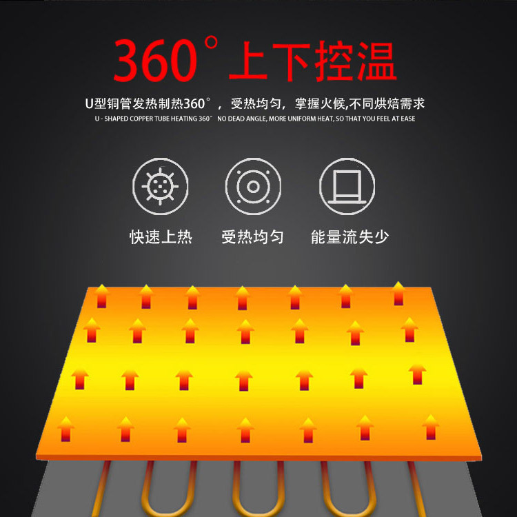 Commercial grill factory direct sales of electric heating gas teppanyaki steaks, hand-held pancakes, constant temperature flat steaks and snack equipment details Picture