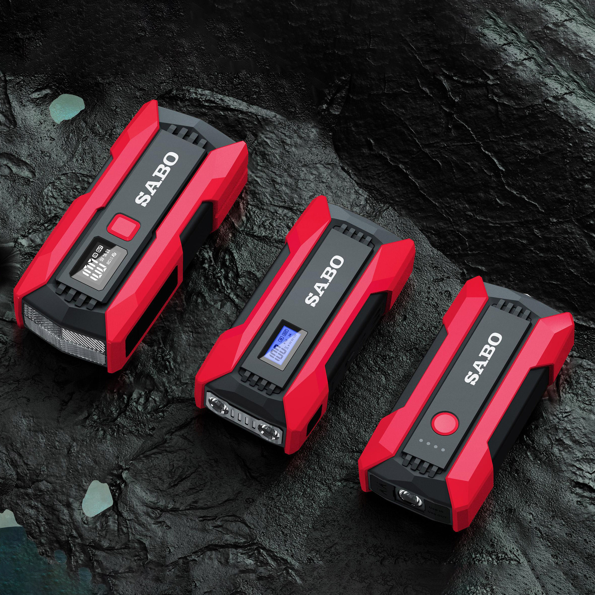 SABO X1 car emergency start Power supply 12V battery Jump-start jump starter rescue ignition details Picture