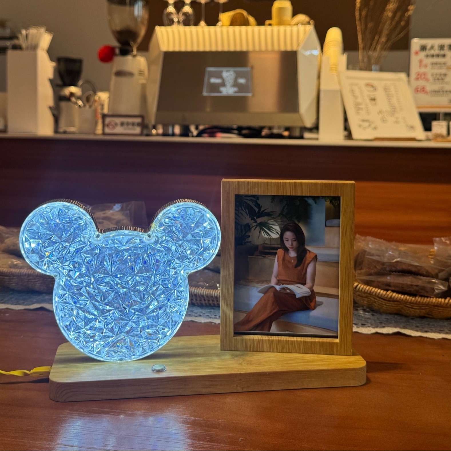 水晶/白水晶白水晶球/烛台/饰品天然水晶球/水晶工艺细节图