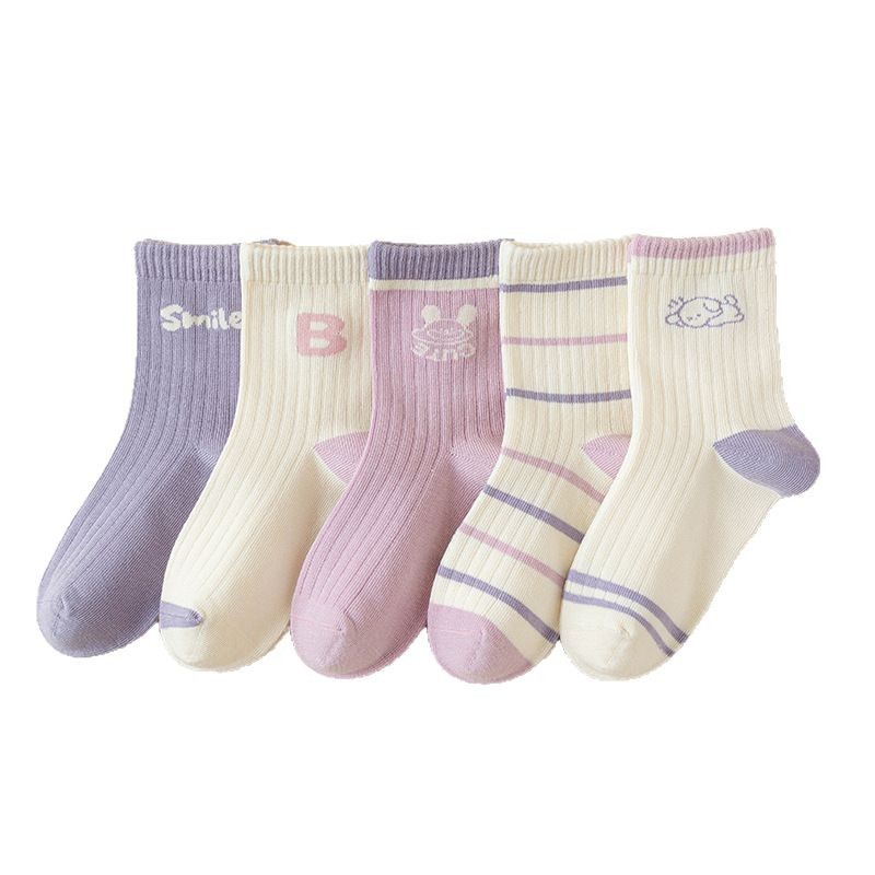 儿童丝袜/儿童连裤袜/袜子儿童/袜子宝宝过膝卡通/无骨袜男童冬季白底实物图