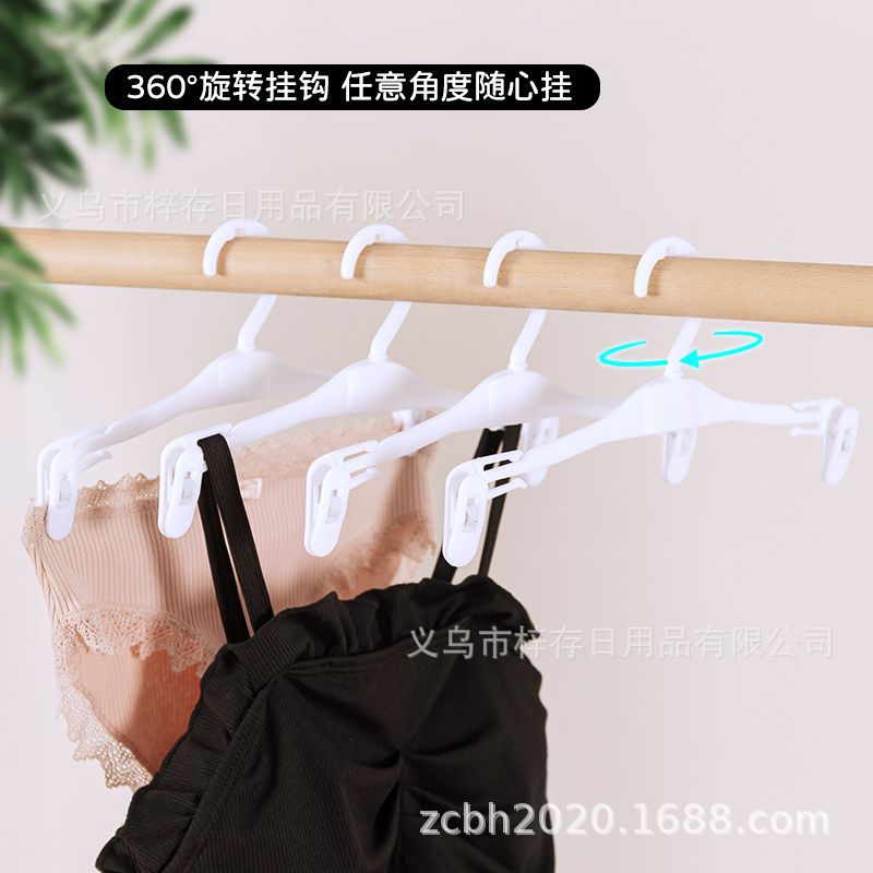Underwear rack, display rack, plastic soft rubber bra rack, underwear clip, anti-slip, unbroken, clothes hanger, specially designed for clothing stores details Picture