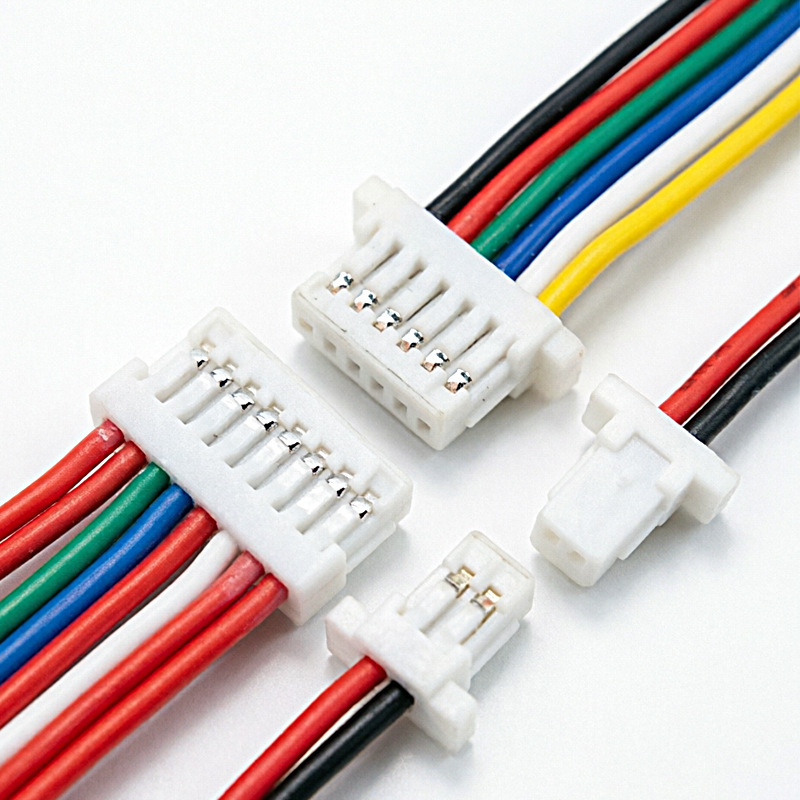 Factory direct sales of SH1.0mm electronic wire harness terminal wire, wire harness adapter, suitable for electronic and electrical appliances. Customization based on provided drawings Item Picture