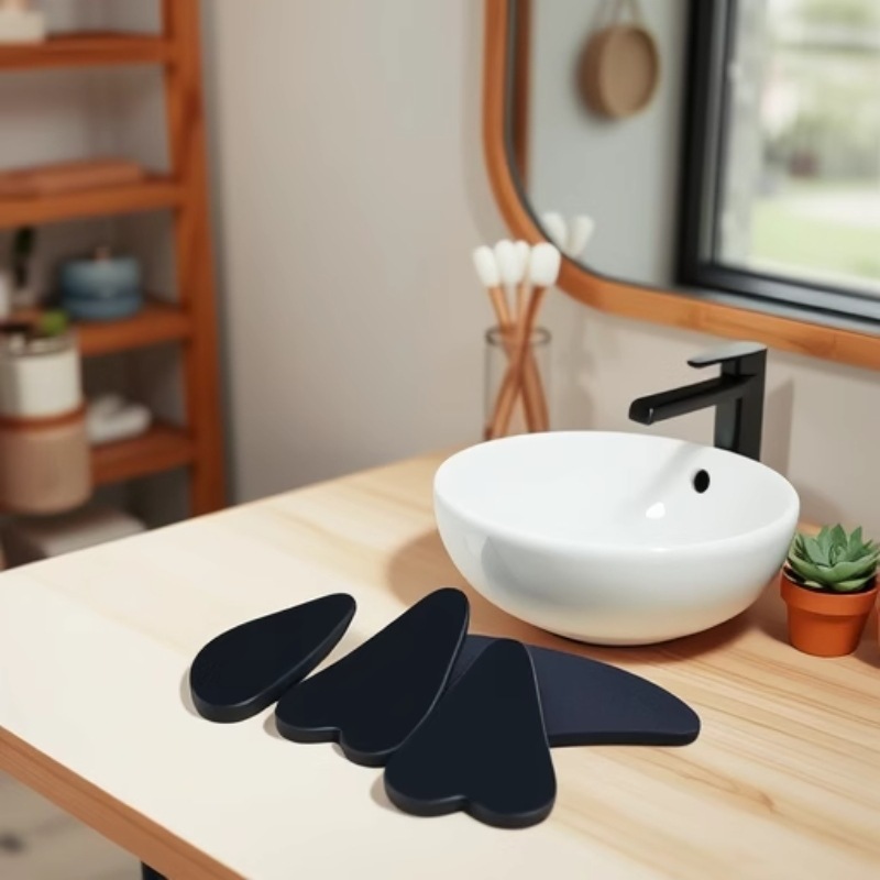 玉石刮痧板/刮痧板/经络/紫铜刮痧/指压板产品图