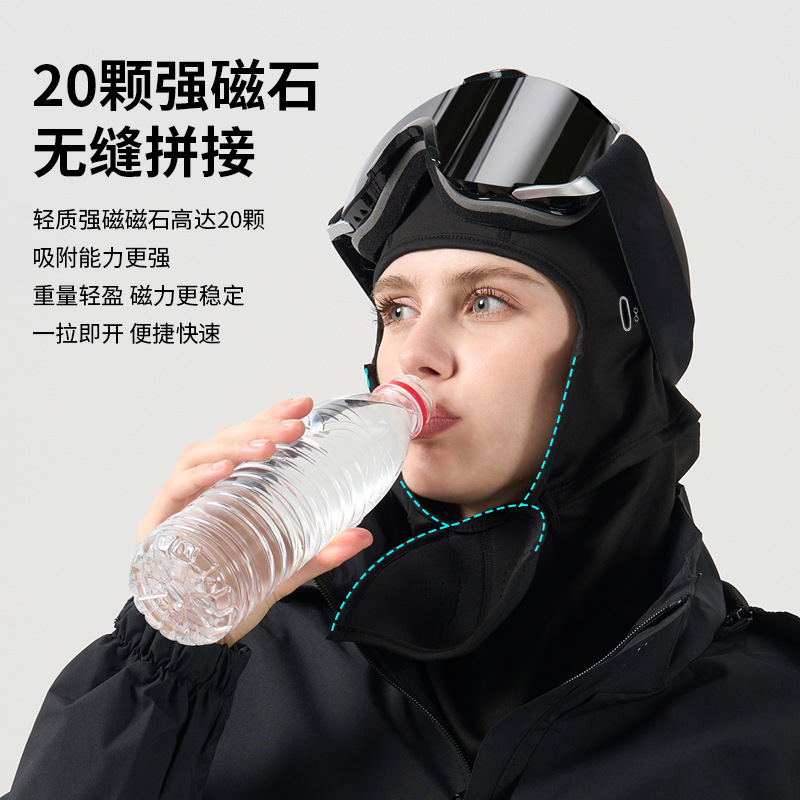 面罩防晒/万圣节/食品防护面罩/男皮革眼罩/男士情趣头套产品图