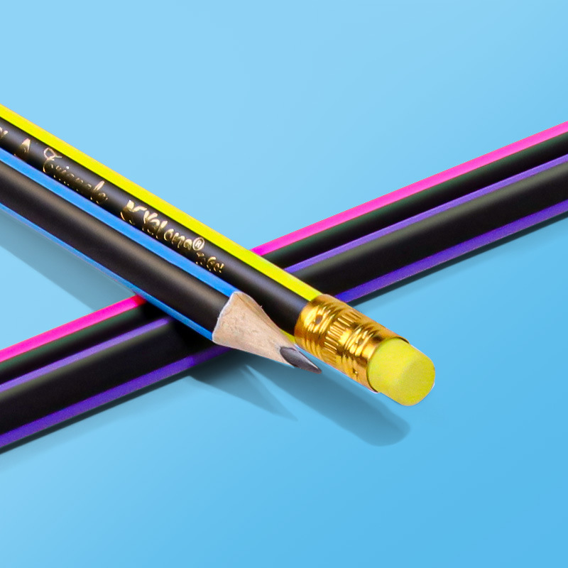 Yalong triangular wooden pole HB pencils, children's pencils, student pencils, office pencils wholesale Specification image