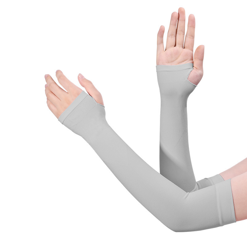 冰丝袖套实物图