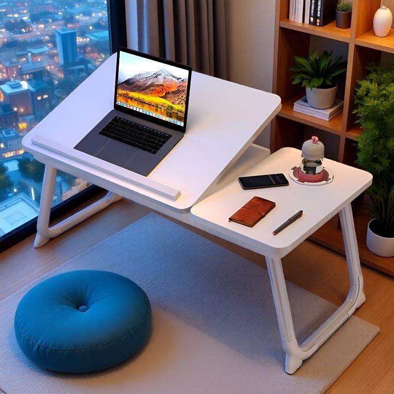 Foldable and height-adjustable small table, folding desk, bed small table, laptop, study desk, mini small table Specification image