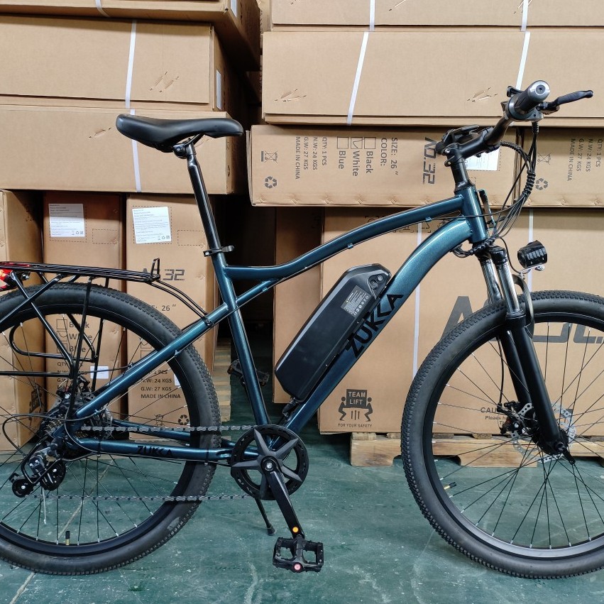 The new men's ebike model in 2025 features a new type of lithium battery, which is an intelligent new energy source for adult mountain bikes with variable speed